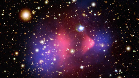 صورة ناسا تنشئ ما يشبه “صوت” المستعرات الأعظمية والمجرات المتصادمة في الفضاء