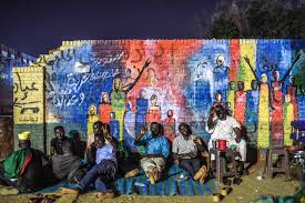 صورة السودان: جدارية لأحد فناني ثورة ديسمبر تلفت الأنظار