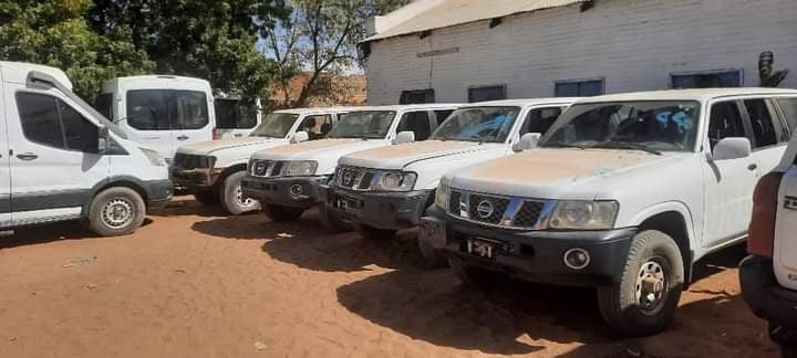صورة السودان: إسترداد سيارات منهوبة من مقر اليوناميد